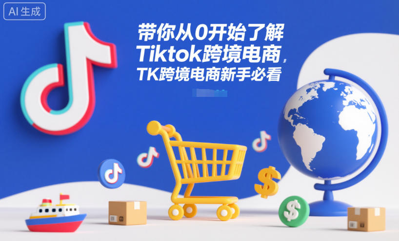 带你从0开始了解Tiktok跨境电商，TK跨境电商新手必看-森焱资源库