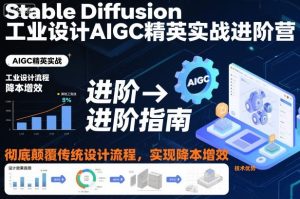 Stable Diffusion工业设计AIGC精英实战进阶营,彻底颠覆传统设计流程,实现降本增效-森焱资源库